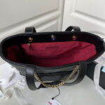 chanel as4359 shopping bag shiny lambskin gold metal black 007 luxibags.ru .jpg