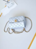 chanel as4384 mini flap bag pearly lambskin imitation pearls gold tone metal blue 07 luxibags.ru .jpg
