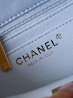 chanel as4384 mini flap bag pearly lambskin imitation pearls gold tone metal blue 08 luxibags.ru .jpg