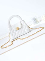 chanel as4416 mini shopping bag shiny aged calfskin gold tone metal white 001 luxibags.ru .jpg