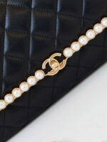 chanel as4452 flap bag lambskin with pearl metal chain black 002 luxibags.ru .jpg