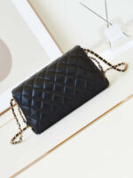 chanel as4452 flap bag lambskin with pearl metal chain black 005 luxibags.ru .jpg