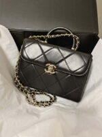 chanel as4469 small box bag shiny calfskin gold tone metal black 001 luxibags.ru .jpg