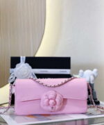 chanel as4498 clutch flap bag patent calfskin gold metal pink 001 1 luxibags.ru .jpg
