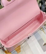 chanel as4498 clutch flap bag patent calfskin gold metal pink 007 1 luxibags.ru .jpg