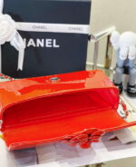 chanel as4498 clutch flap bag patent calfskin gold metal red 007 luxibags.ru .jpg