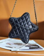 chanel as4579 star handbag metallic lambskin gold metal black 002 luxibags.ru .jpg