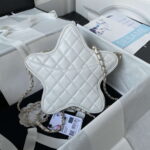 chanel as4579 star handbag metallic lambskin gold metal whtie 009 luxibags.ru .jpg