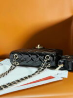 chanel as4646 mini flap bag star coin purse mirror calfskin metallic calfskin gold tone metal black 005 luxibags.ru .jpg