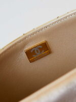 chanel as4646 mini flap bag star coin purse mirror calfskin metallic calfskin gold tone metal gold 009 luxibags.ru .jpg