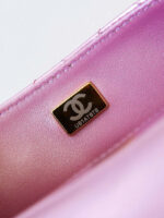chanel as4646 mini flap bag star coin purse mirror calfskin metallic calfskin gold tone metal purple 009 luxibags.ru .jpg