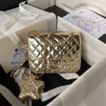 chanel as4647 mini flap bag star coin purse mirror calfskin metallic calfskin gold tone metal gold 001 luxibags.ru .jpg