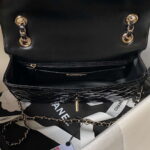chanel as4648 flap bag star coin purse mirror calfskin metallic calfskin gold tone metal black 026 luxibags.ru .jpg