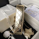 chanel as4648 flap bag star coin purse mirror calfskin metallic calfskin gold tone metal gold 009 luxibags.ru 1.jpg