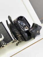 chanel as4649 backpack star coin purse metallic calfskin gold tone metal black 002 luxibags.ru .jpg