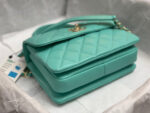 chanel as4654 trendy cc flap bag with top handle blue lambskin multicolor logo 004 luxibags.ru .jpg