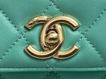 chanel as4654 trendy cc flap bag with top handle blue lambskin multicolor logo 006 luxibags.ru .jpg