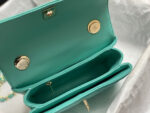 chanel as4654 trendy cc flap bag with top handle blue lambskin multicolor logo 007 luxibags.ru .jpg