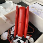 chanel as4654 trendy cc flap bag with top handle lambskin gold tone metal red 005 luxibags.ru .jpg