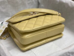 chanel as4654 trendy cc flap bag with top handle yellow lambskin multicolor logo 004 luxibags.ru .jpg