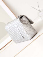chanel as4661 flap bag cf airport calfskin silver tone metal 05 luxibags.ru .jpg