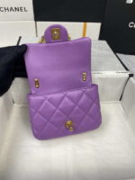 chanel mini flap bag lambskin gold tone metal as3213 025 luxibags.ru .jpg