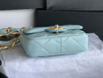 chanel mini flap bag lambskin gold tone metal as3213 blue 005 luxibags.ru .jpg
