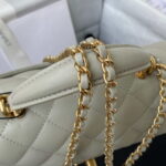 chanel mini flap lambskin bag with top handle as2431 light green gold 004 luxibags.ru .jpg
