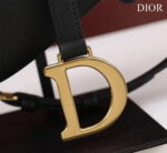 dior m0456 mini saddle bag with strap black grained calfskin 007 luxibags.ru .jpg