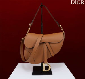 dior m0456 mini saddle bag with strap brown grained calfskin 001 luxibags.ru .jpg