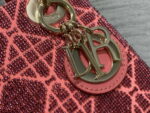 dior m0505 mini lady bag metallic cannage lambskin limited edition heavy industry beads red 004 luxibags.ru .jpg