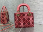 dior m0505 mini lady bag metallic cannage lambskin limited edition heavy industry beads red 006 luxibags.ru .jpg