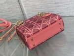 dior m0505 mini lady bag metallic cannage lambskin limited edition heavy industry beads red 008 luxibags.ru .jpg