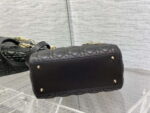 dior m0565 medium lady dior bag black cannage lambskin enamel hardware 07 luxibags.ru .jpg