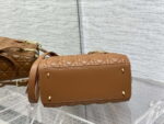 dior m0565 medium lady dior bag caramel cannage lambskin enamel hardware 07 luxibags.ru .jpg