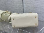 dior m0565 medium lady dior patent cannage calfskin bag white enamel hardware 07 luxibags.ru .jpg