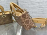 dior m0613 small lady d joy bag cannage lambskin limited edition heavy industry beads apricot 006 luxibags.ru .jpg