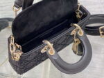dior m0613 small lady d joy bag cannage lambskin limited edition heavy industry beads black 008 luxibags.ru .jpg