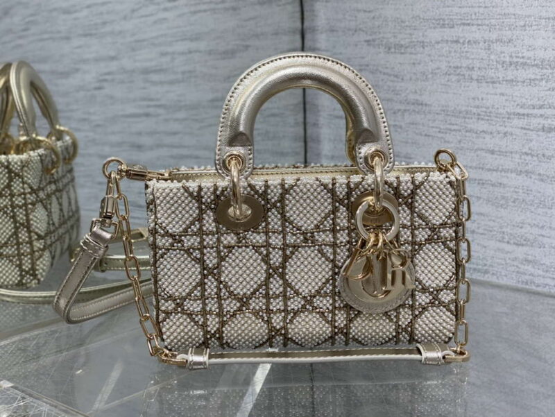 dior m0613 small lady d joy bag gold cannage lambskin limited edition pearl 001 luxibags.ru .jpg