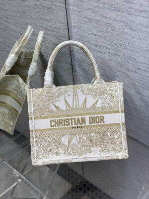 dior m1265 small book tote black biege dior petites fleurs embroidery m9626 001 luxibags.ru .jpg