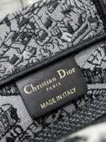 dior m1265 small book tote gray and black plan de paris embroidery m9618 009 luxibags.ru .jpg