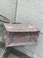 dior m1265 small book tote pink and gray toile de jouy sauvage embroidery 007 luxibags.ru .jpg