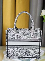 dior m1265 small book tote white and black plan de paris embroidery m9616 003 luxibags.ru .jpg