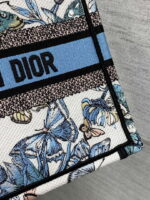 dior m1265 small book tote white and pastel midnight blue toile de jouy mexico embroidery 003 luxibags.ru .jpg