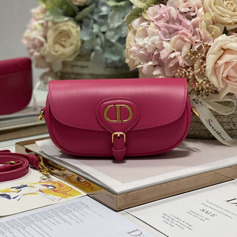 dior m9317s crossbody small bobby east west bag smooth calfskin rose red 001 luxibags.ru .jpg
