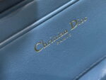 dior s0011 lady dior zipper card holder medium blue patent leather lambskin 06 luxibags.ru .jpg