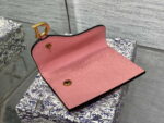 dior s5611 saddle flap card holder pink grained calfskin 04 luxibags.ru .jpg
