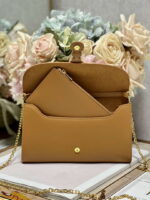 dior s5703ubpz m900 bobby east west pouch with chain brown smooth calfskin 007 luxibags.ru .jpg