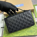 gucci 395474 guccissima leather zip around case black 4 luxibags.ru .jpg