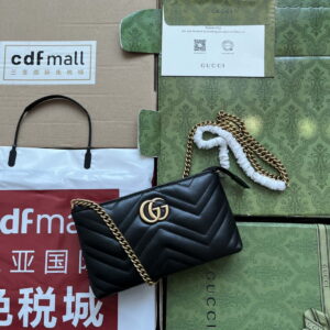 gucci 443447 gg marmmont wallet with chain black leather 001 luxibags.ru .jpg